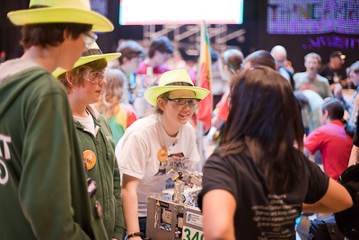 Talking with FTC robotics teams