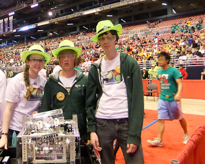 FIX IT 3491 after their final robot game