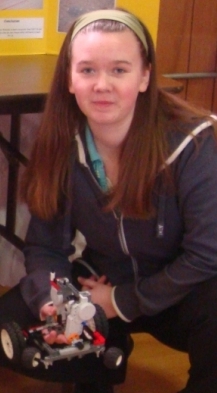 Katherine Silversides - member of FIRST Tech Challenge team